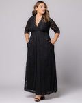 Maria Lace Evening Gown
