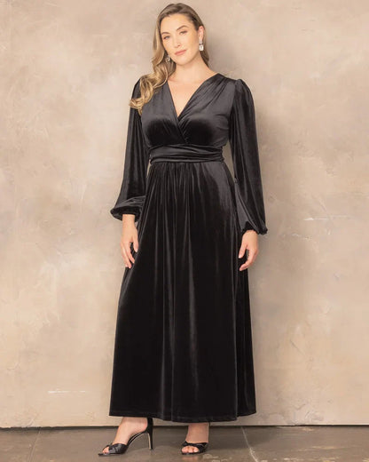 Vivienne Velvet Evening Gown