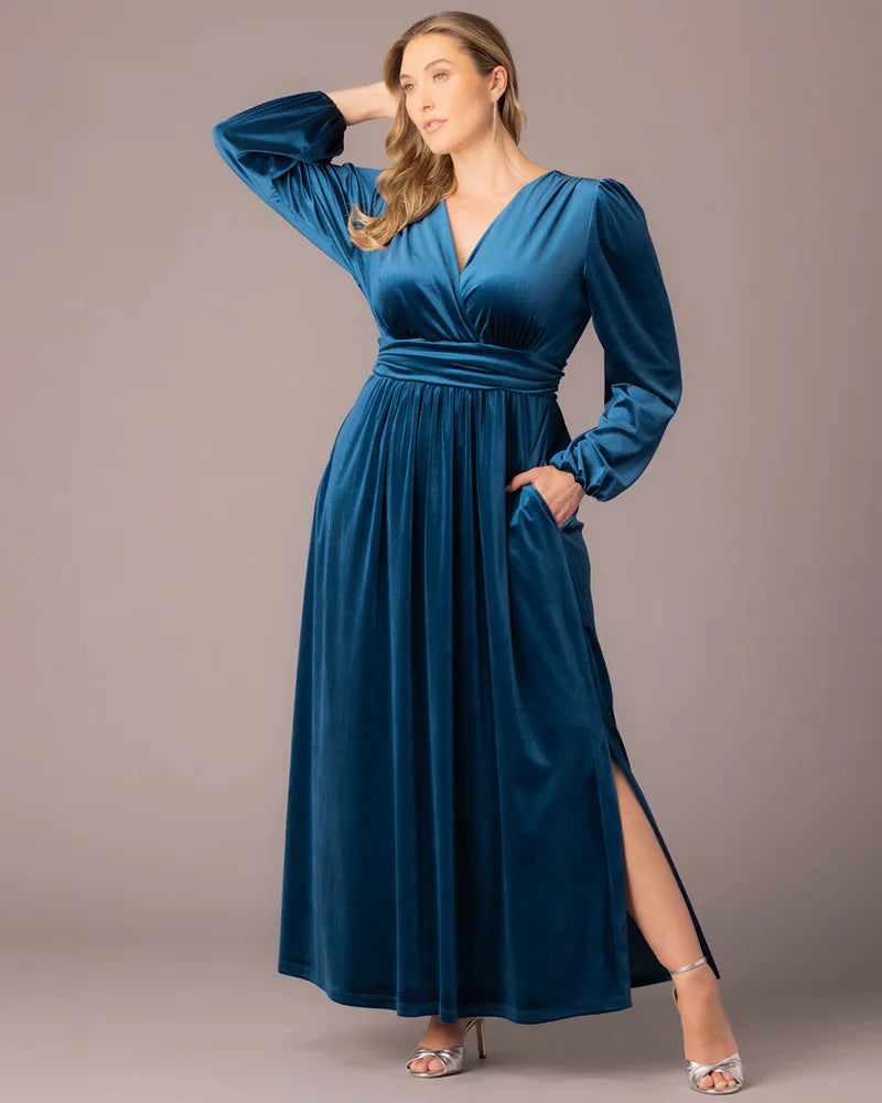 Vivienne Velvet Evening Gown