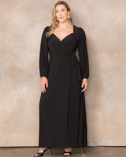 Modern Muse Wrap Gown