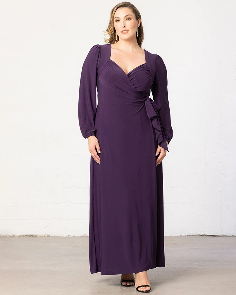 Modern Muse Wrap Gown