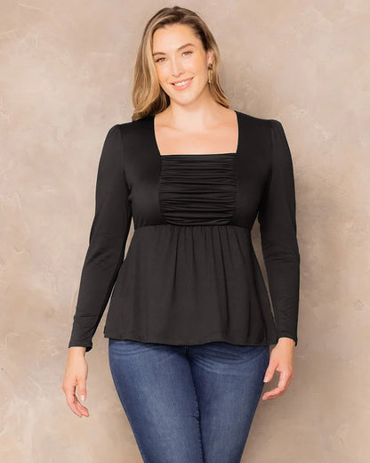 Tops Rylan Long Sleeve Ruched Top