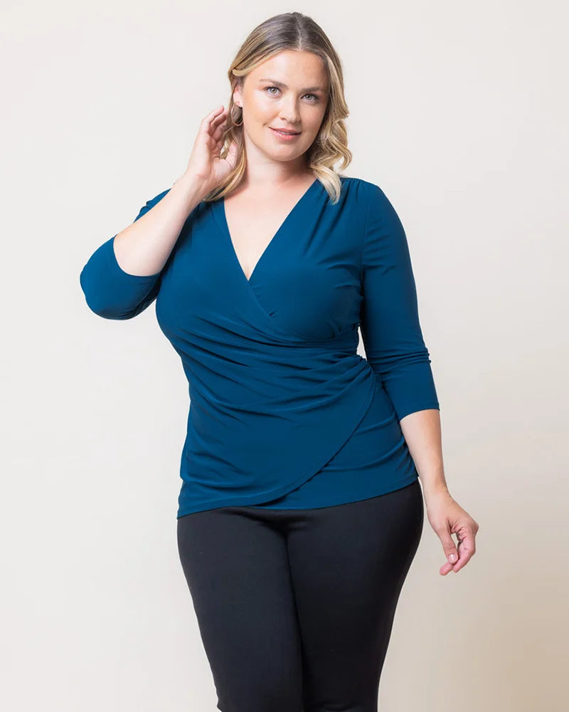 Tops Femme Fatale Faux Wrap Top