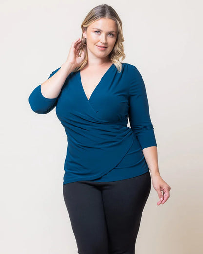 Tops Femme Fatale Faux Wrap Top