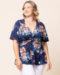 Abby Twist Front Top