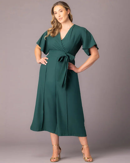 Evelyn Cropped Wide Leg Jumpsuit