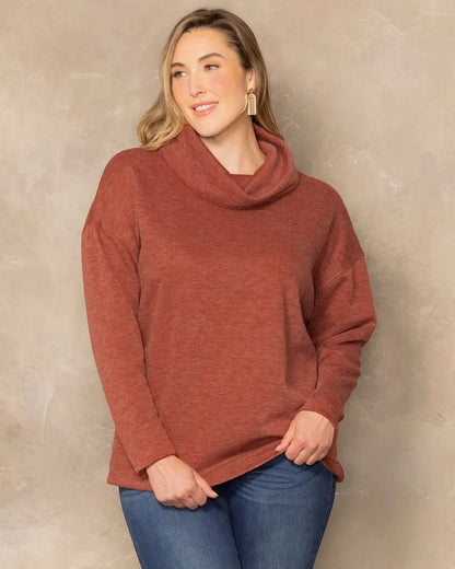 Tops Astrid Long Sleeve Turtleneck Sweater