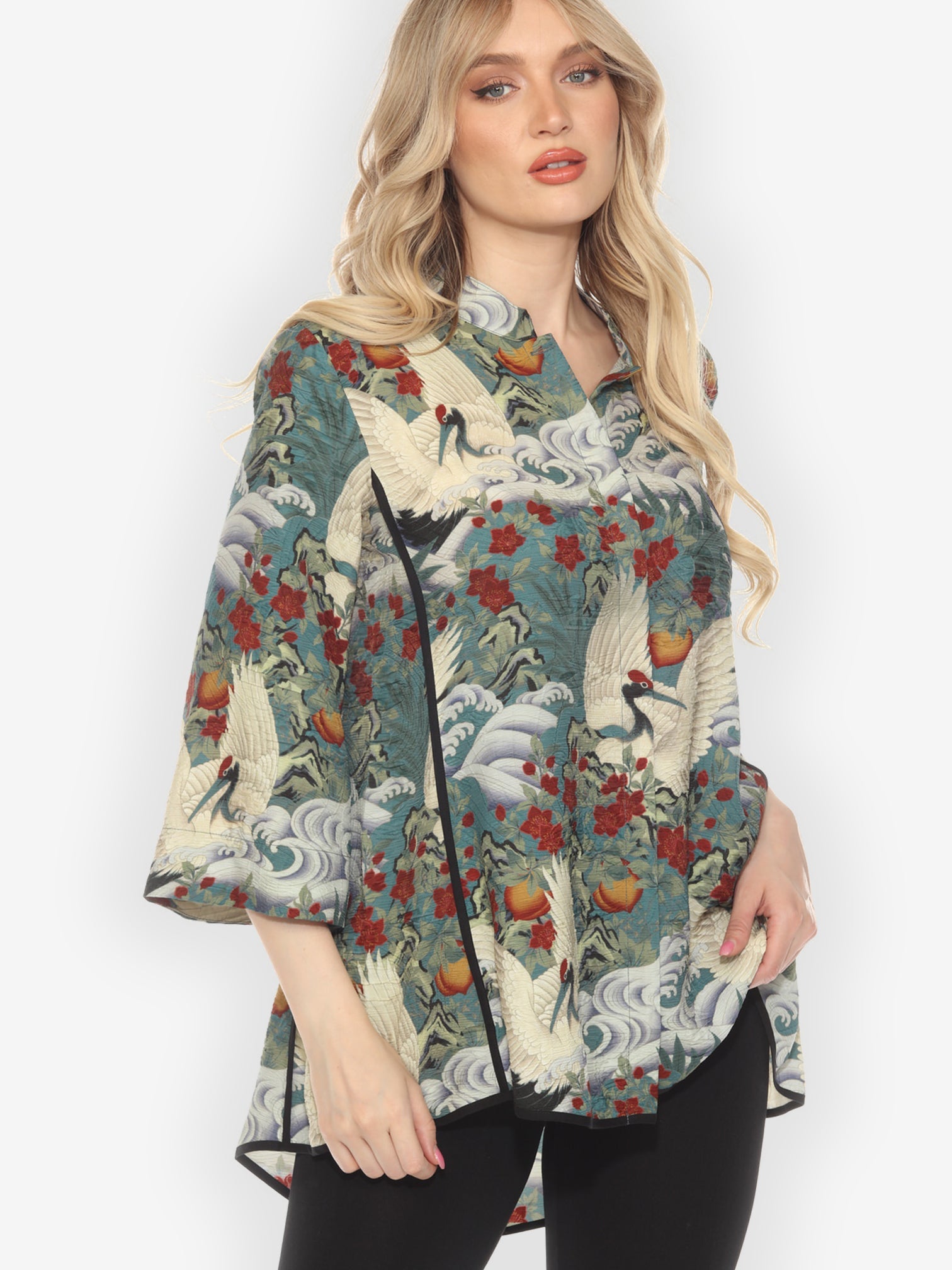 Jackets Crane in Jungle Tummy Tuck Shirt