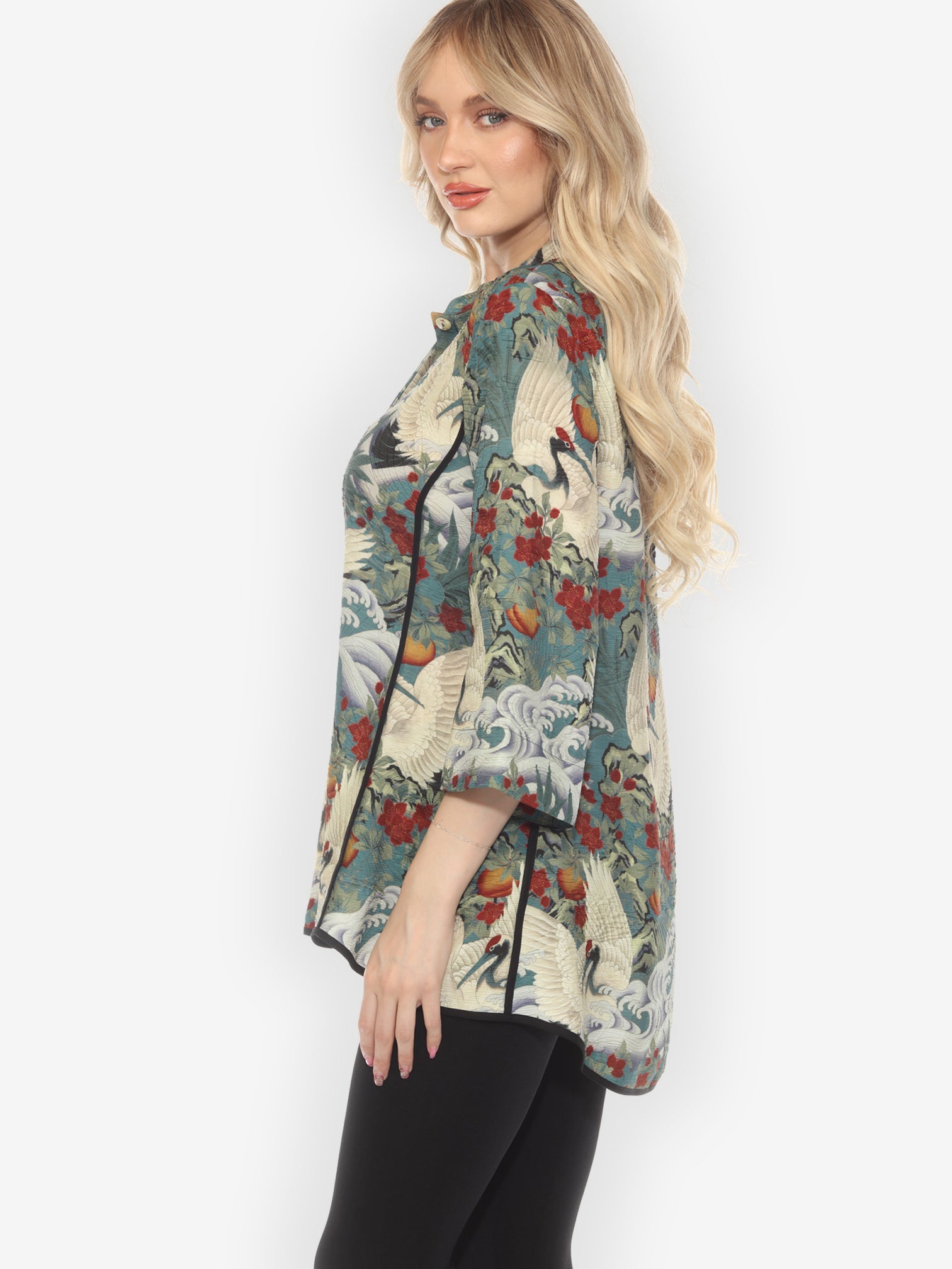 Jackets Crane in Jungle Tummy Tuck Shirt