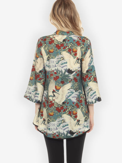 Jackets Crane in Jungle Tummy Tuck Shirt