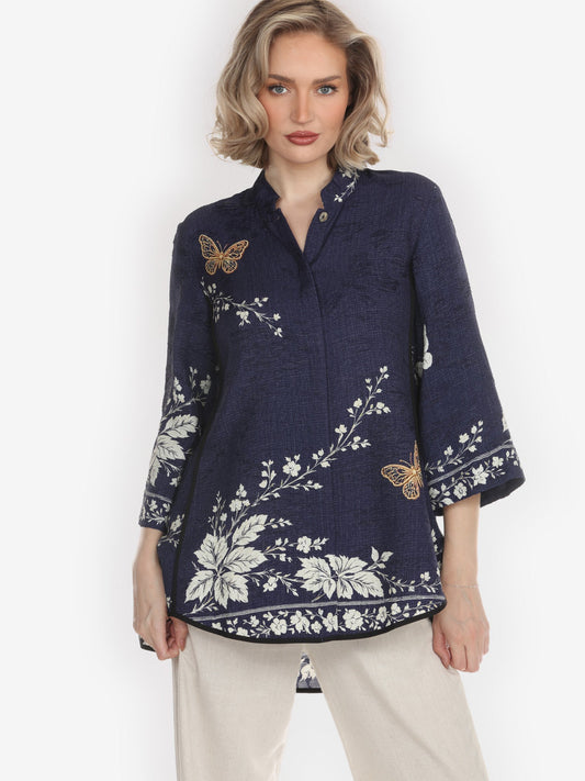 Tummy Tuck Shirt Euphoria Indigo Tummy Tuck Shirt