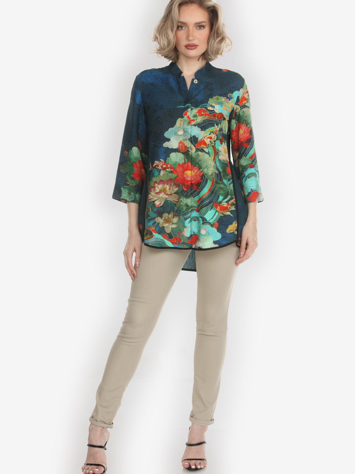 Tummy Tuck Shirt Lotus in Paradise Tummy Tuck Shirt