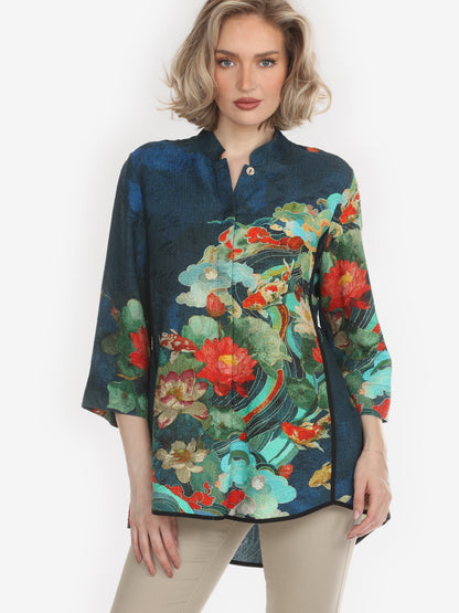 Tummy Tuck Shirt Lotus in Paradise Tummy Tuck Shirt