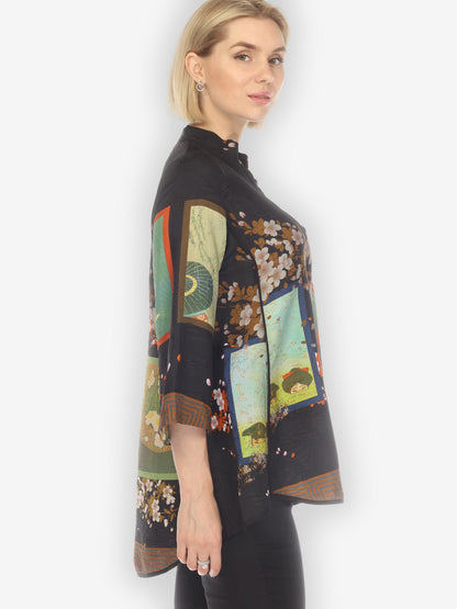 Jackets Postcards from Her Tummy Tuck Blouse