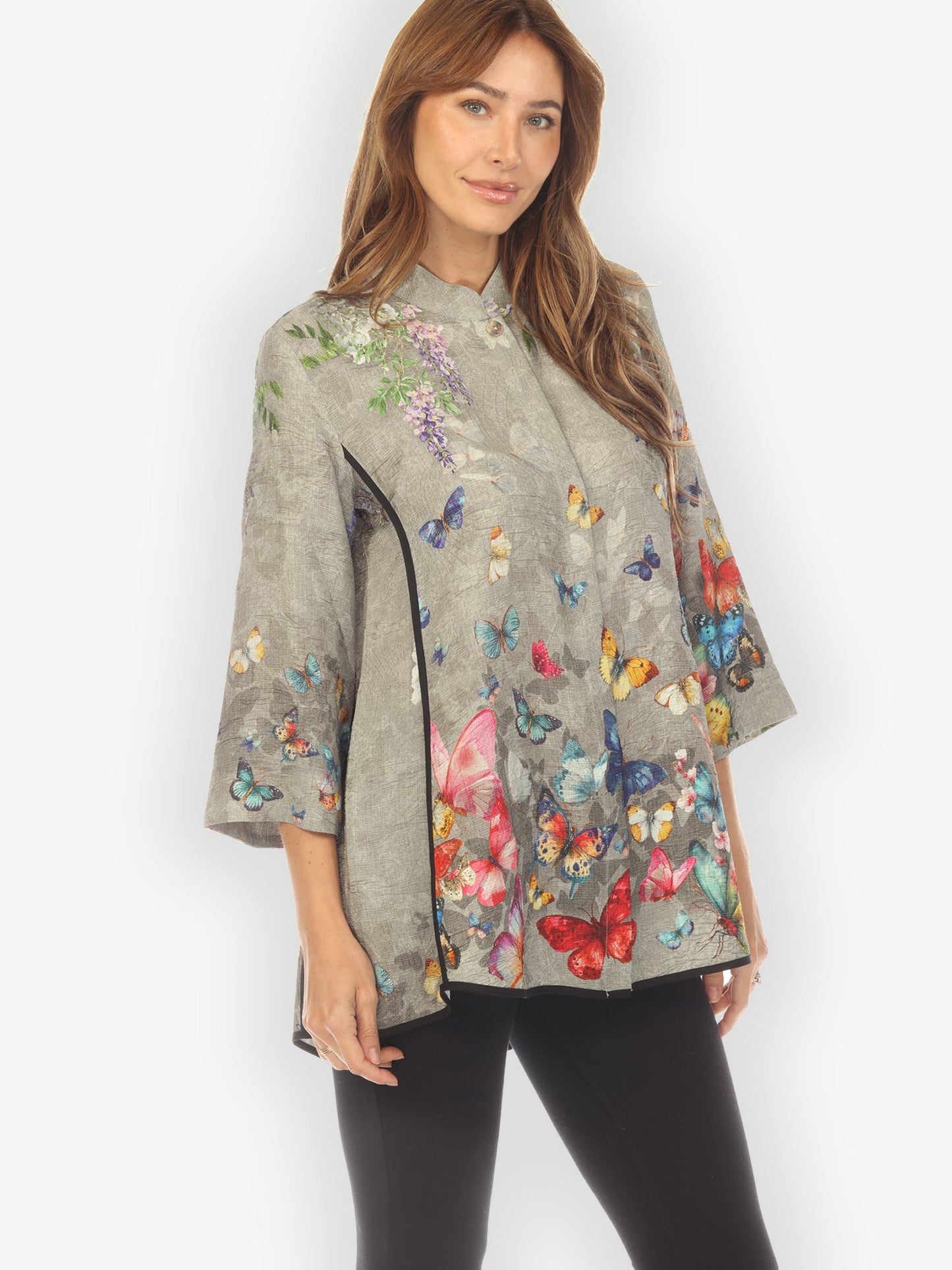 Tummy Tuck Shirt Swarm of Butterflies Tummy Tuck Shirt
