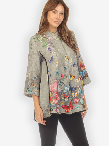 Tummy Tuck Shirt Swarm of Butterflies Tummy Tuck Shirt