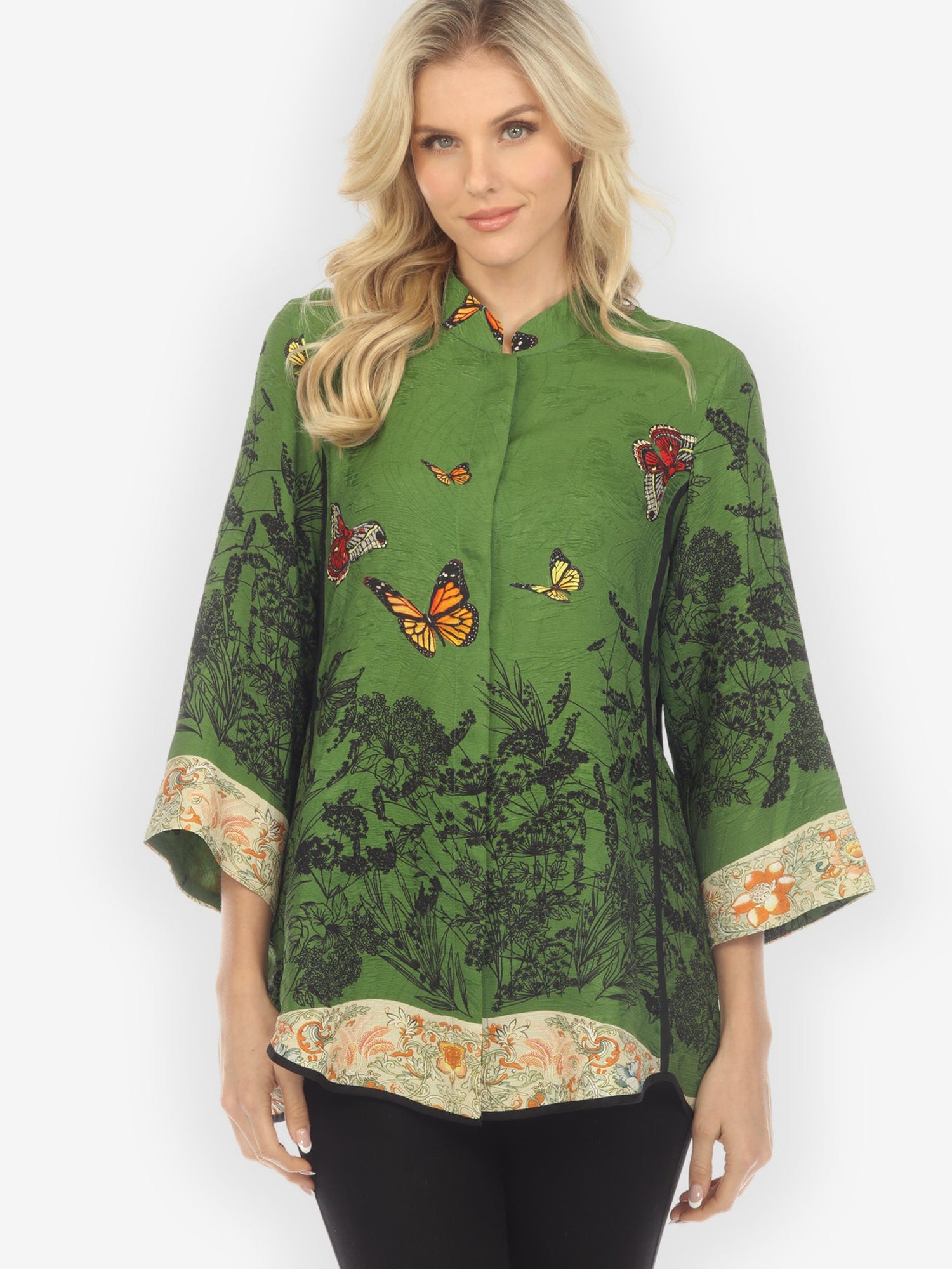 Jackets Wild Field Butterfly Tummy Tuck Shirt