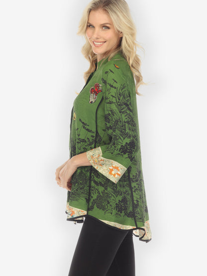 Jackets Wild Field Butterfly Tummy Tuck Shirt