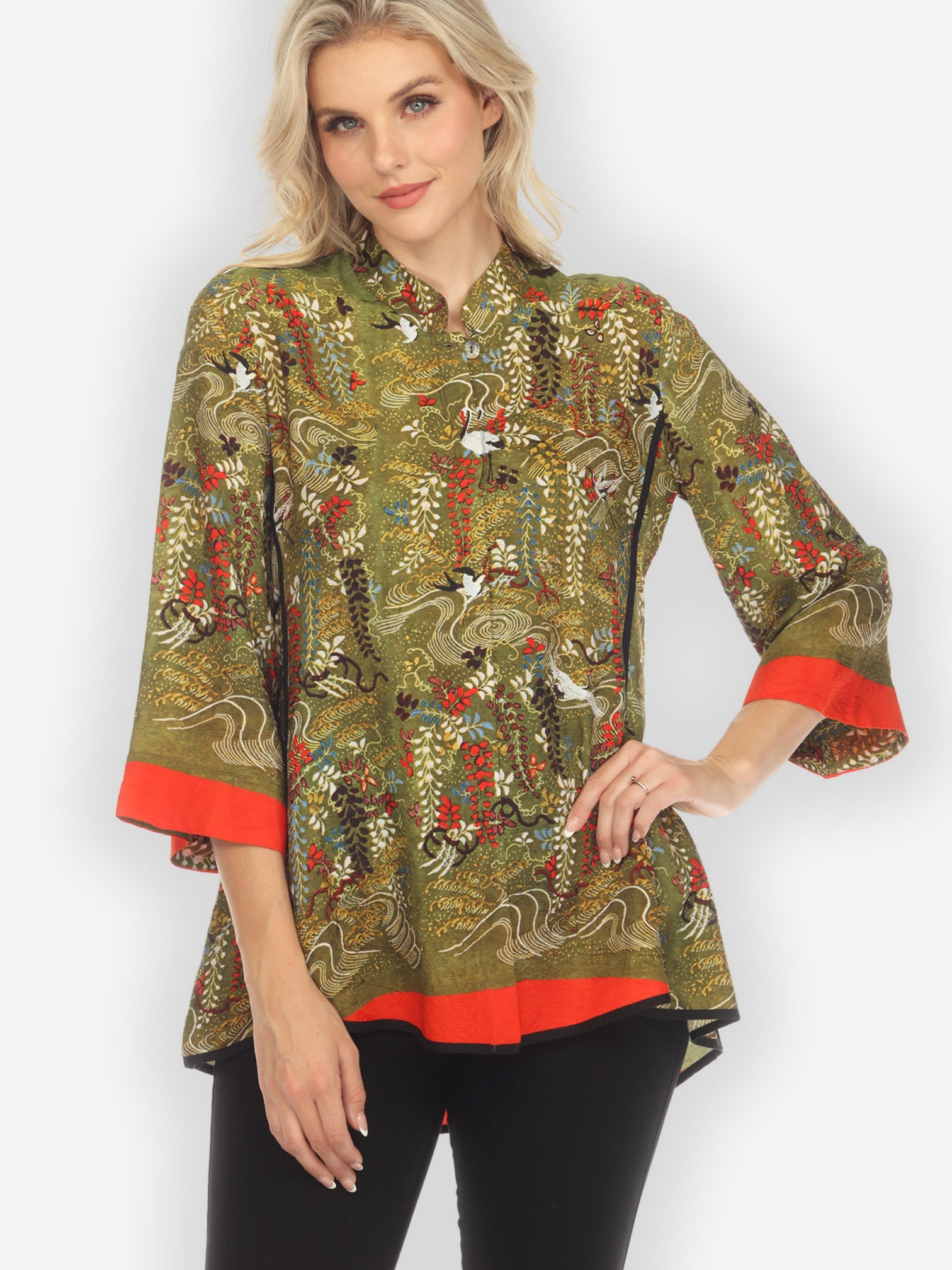 Jackets Wisteria Long Life Tummy Tuck Shirt