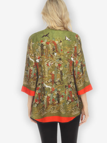 Jackets Wisteria Long Life Tummy Tuck Shirt