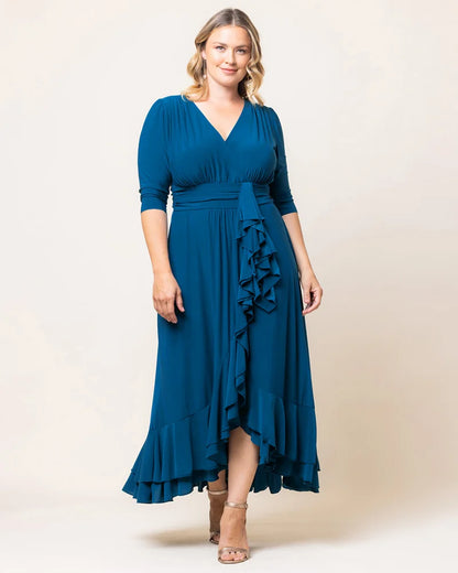 Dresses Veronica Ruffled Evening Gown