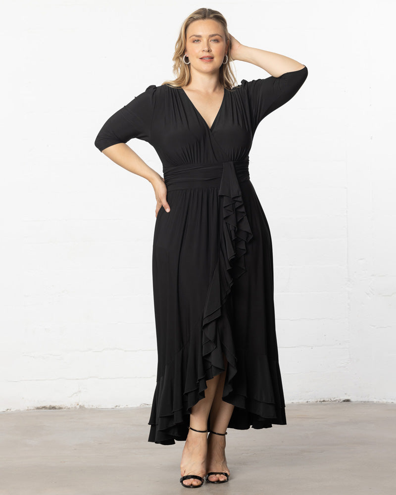 Dresses Veronica Ruffled Evening Gown