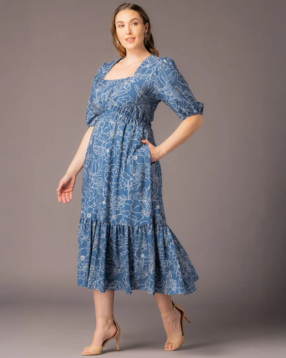 Bailey Square Neck Maxi Dress