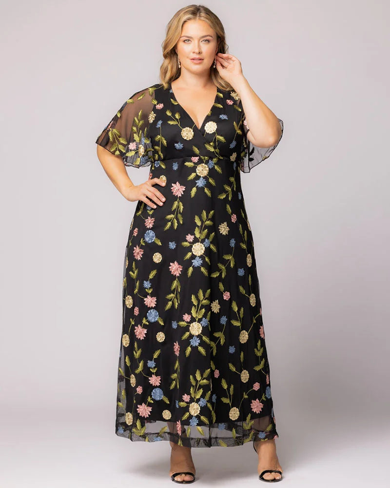 Dresses Embroidered Elegance Evening Gown