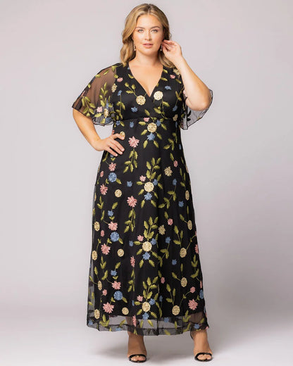 Dresses Embroidered Elegance Evening Gown