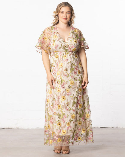 Dresses Embroidered Elegance Evening Gown