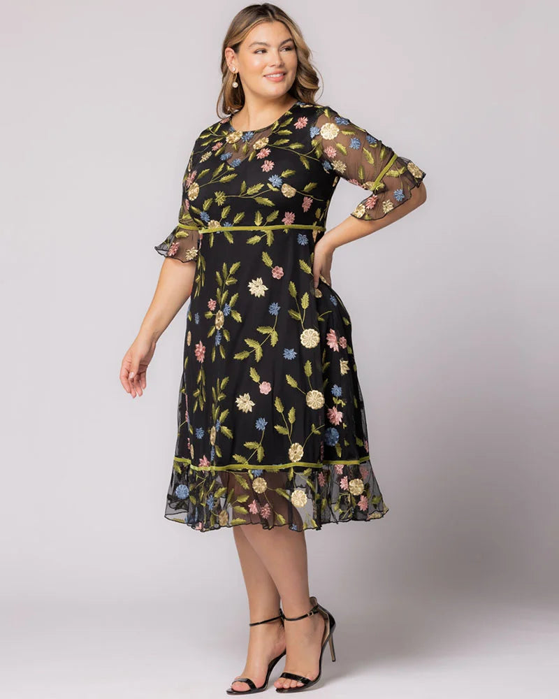 Wildflower Embroidered Dress