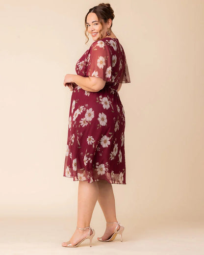 Dresses Margot Mesh Midi Cocktail Dress