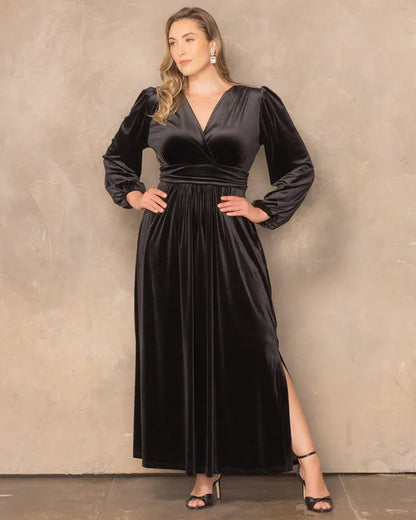 Vivienne Velvet Evening Gown