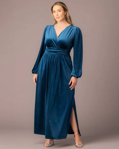 Vivienne Velvet Evening Gown