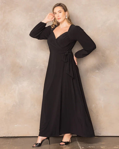 Modern Muse Wrap Gown