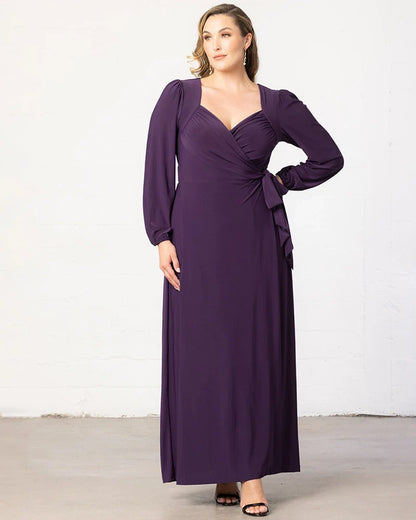 Modern Muse Wrap Gown