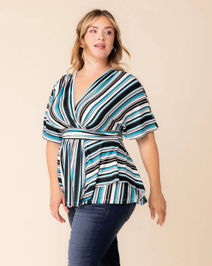 Tops Boulevard Striped Top - Sale!
