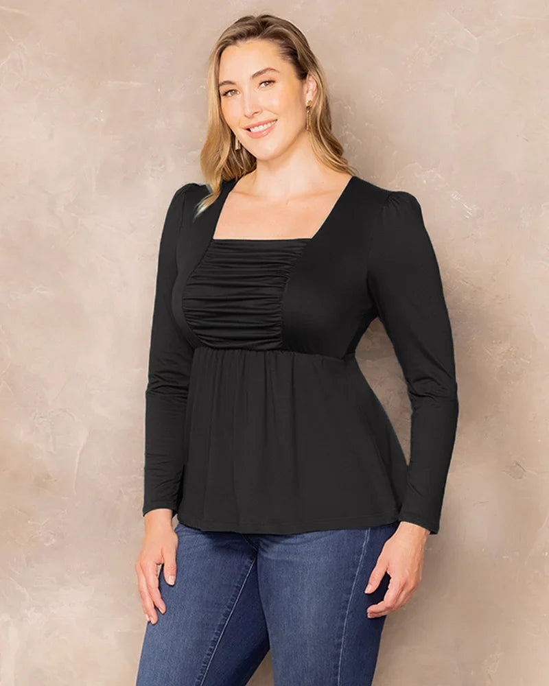 Tops Rylan Long Sleeve Ruched Top