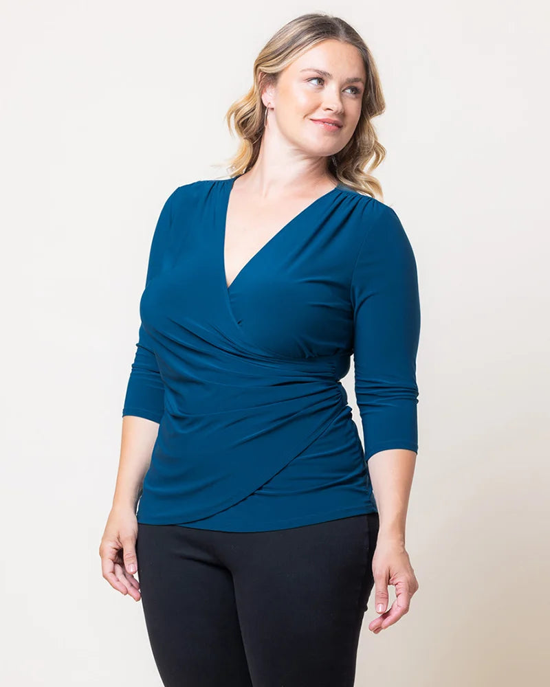 Tops Femme Fatale Faux Wrap Top