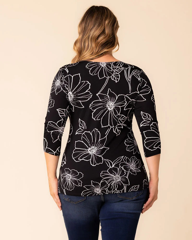 Tops Femme Fatale Faux Wrap Top