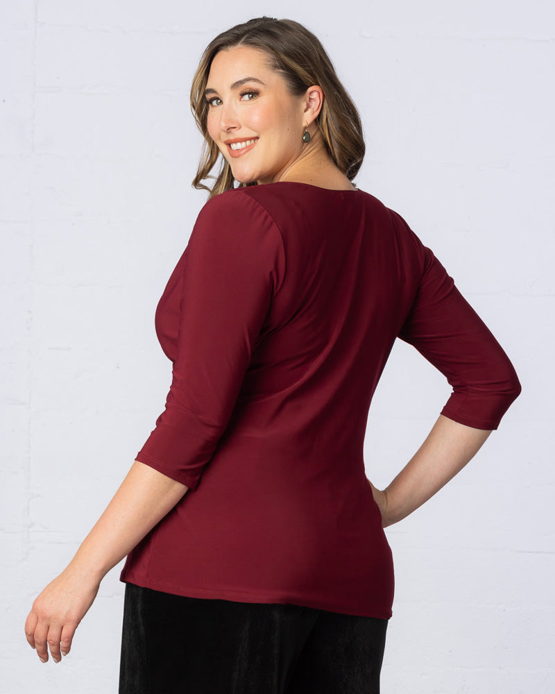Tops Femme Fatale Faux Wrap Top
