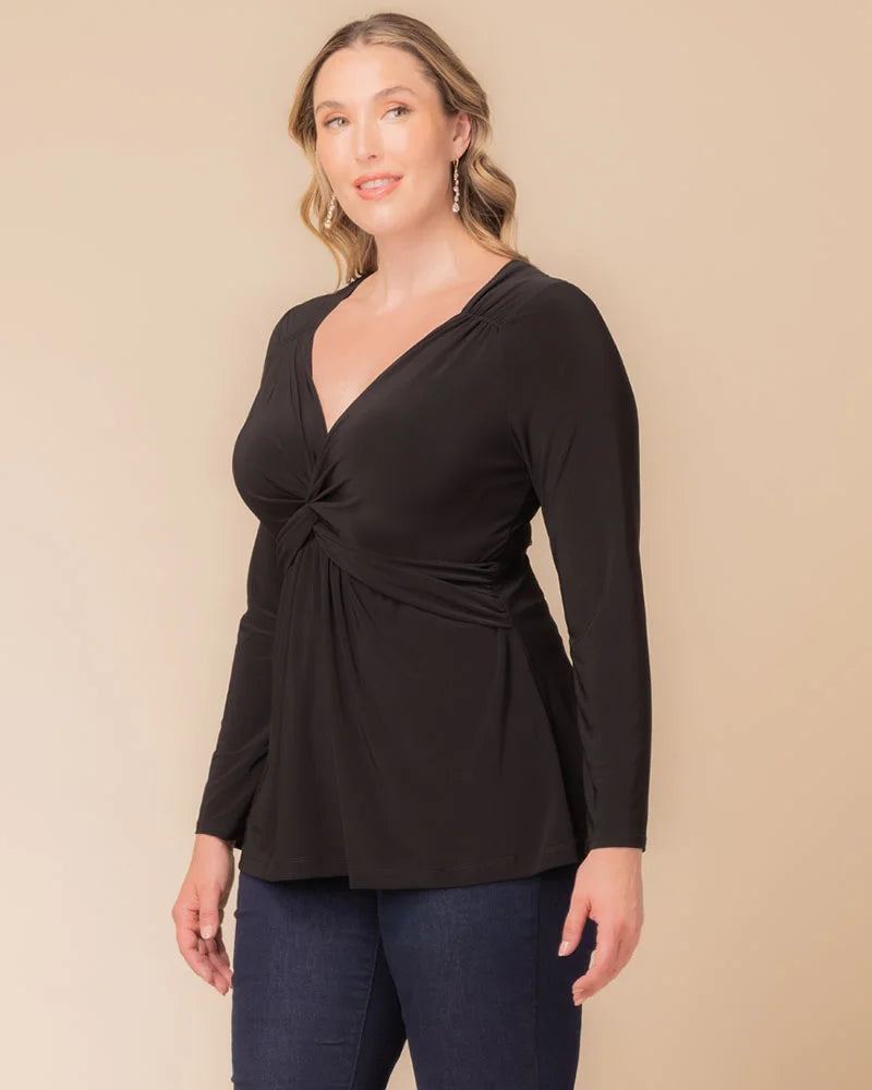 Tops Abigail Long Sleeve Twist Top