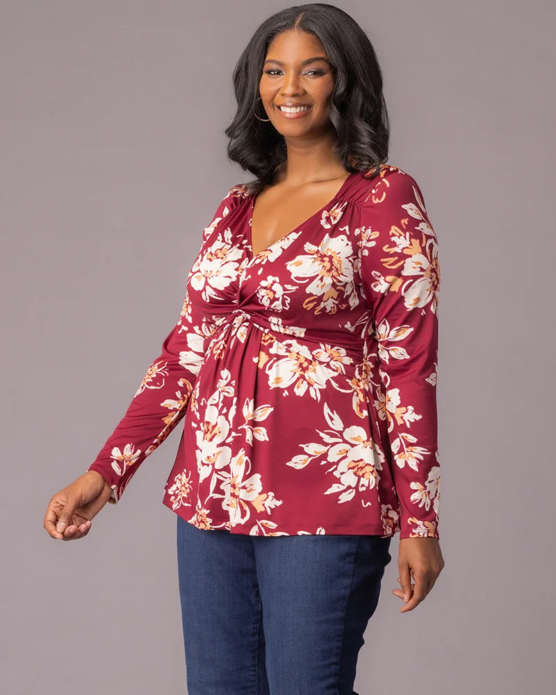 Tops Abigail Long Sleeve Twist Top