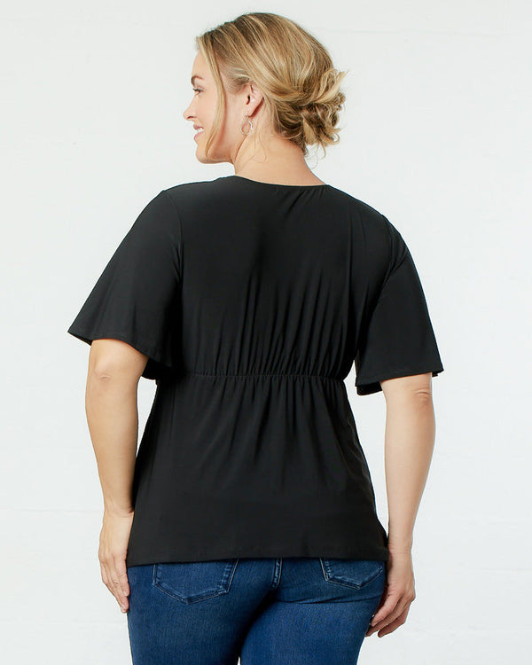 Abby Twist Front Top