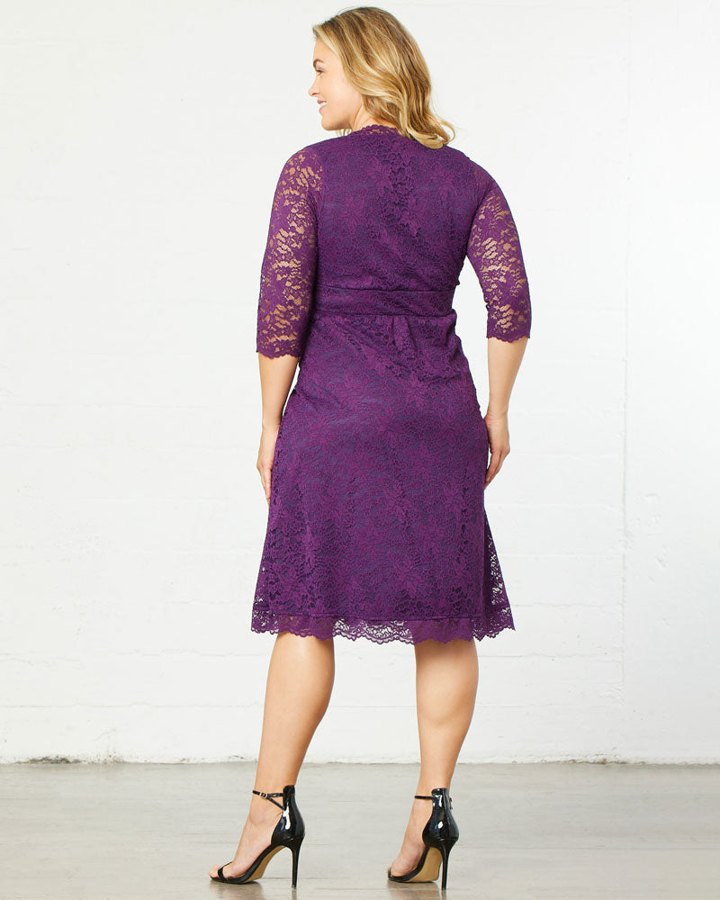 Dresses Scalloped Boudoir Lace Dress