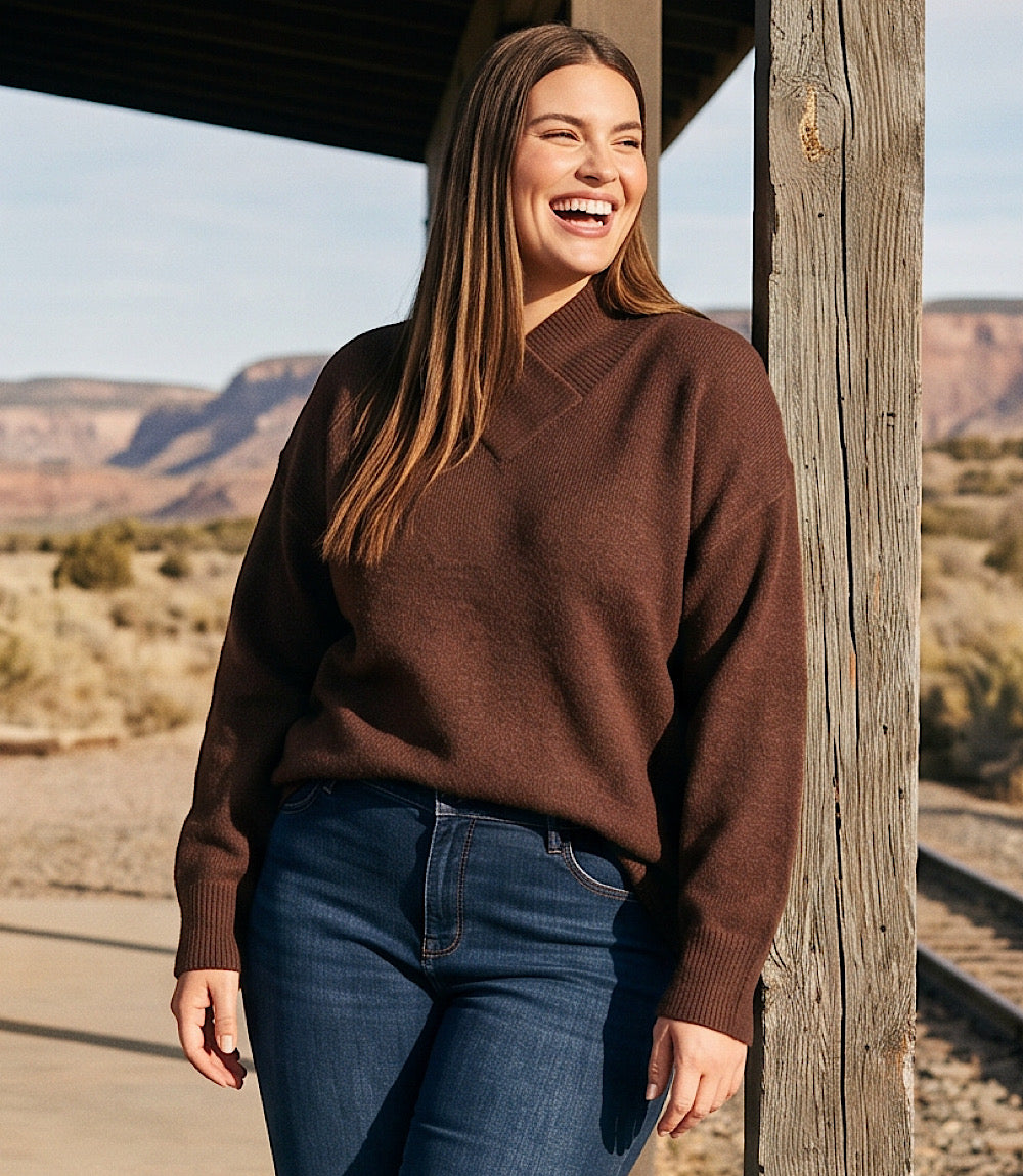 sweater Plus Size Shawl Collar Sweater