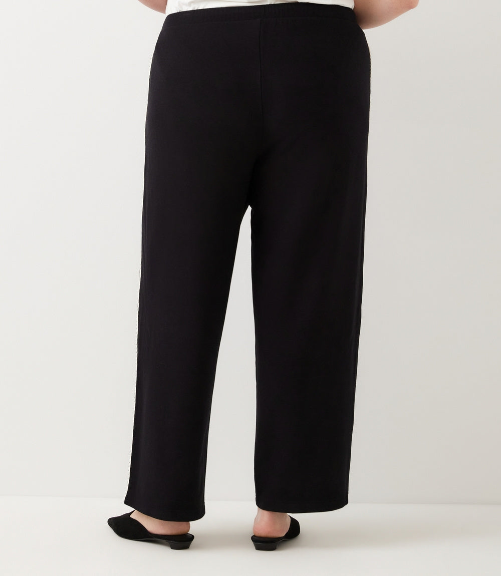 bottom Plus Size Edge Stitch Drawstring Sweatpants