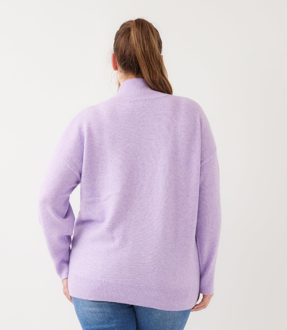 sweater Plus Size Shawl Collar Sweater