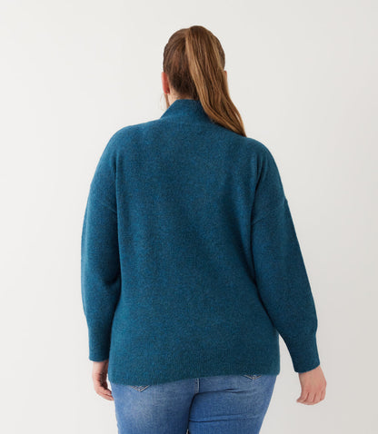 sweater Plus Size Shawl Collar Sweater