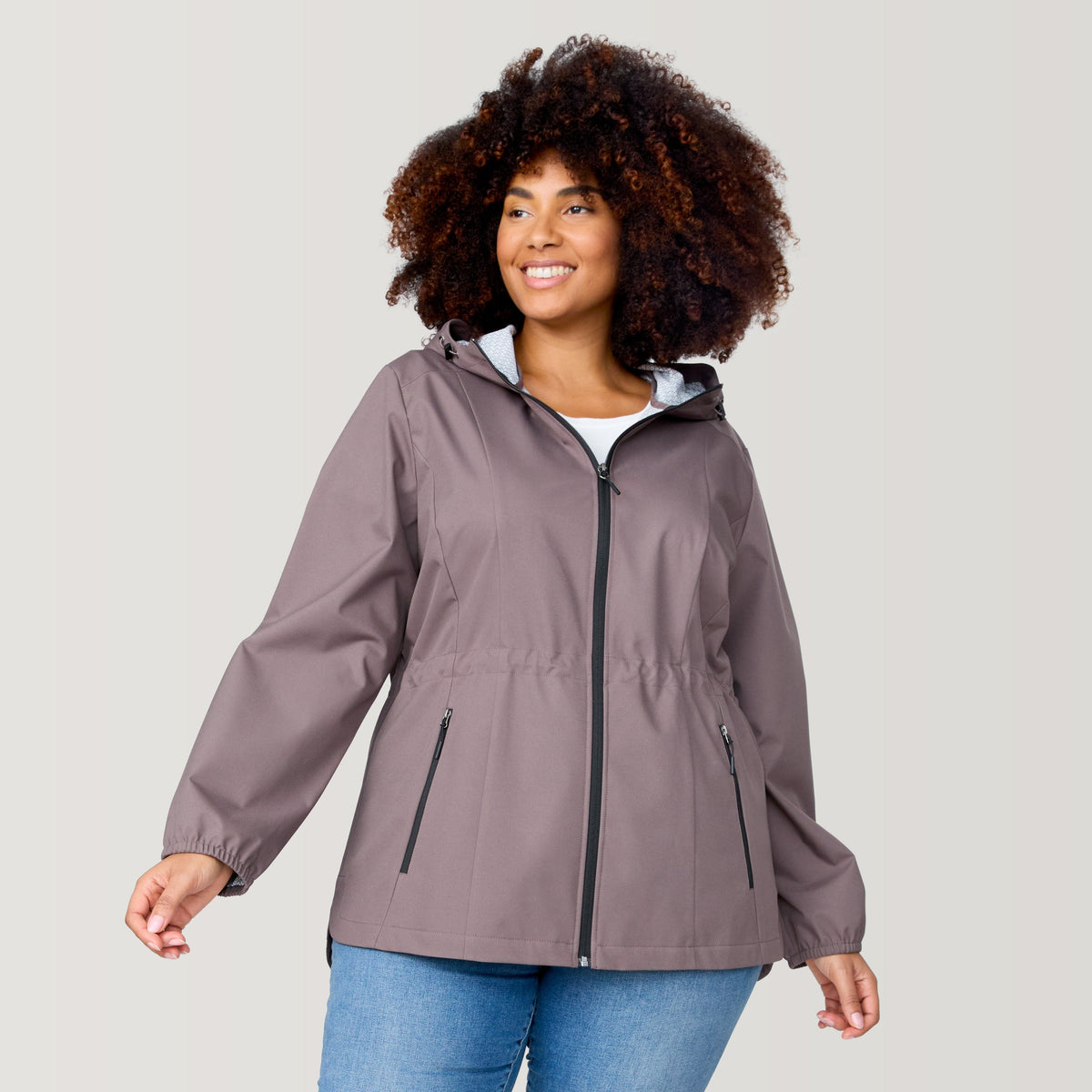outerwear Women's Plus Size X2O Anorak Rain Jacket